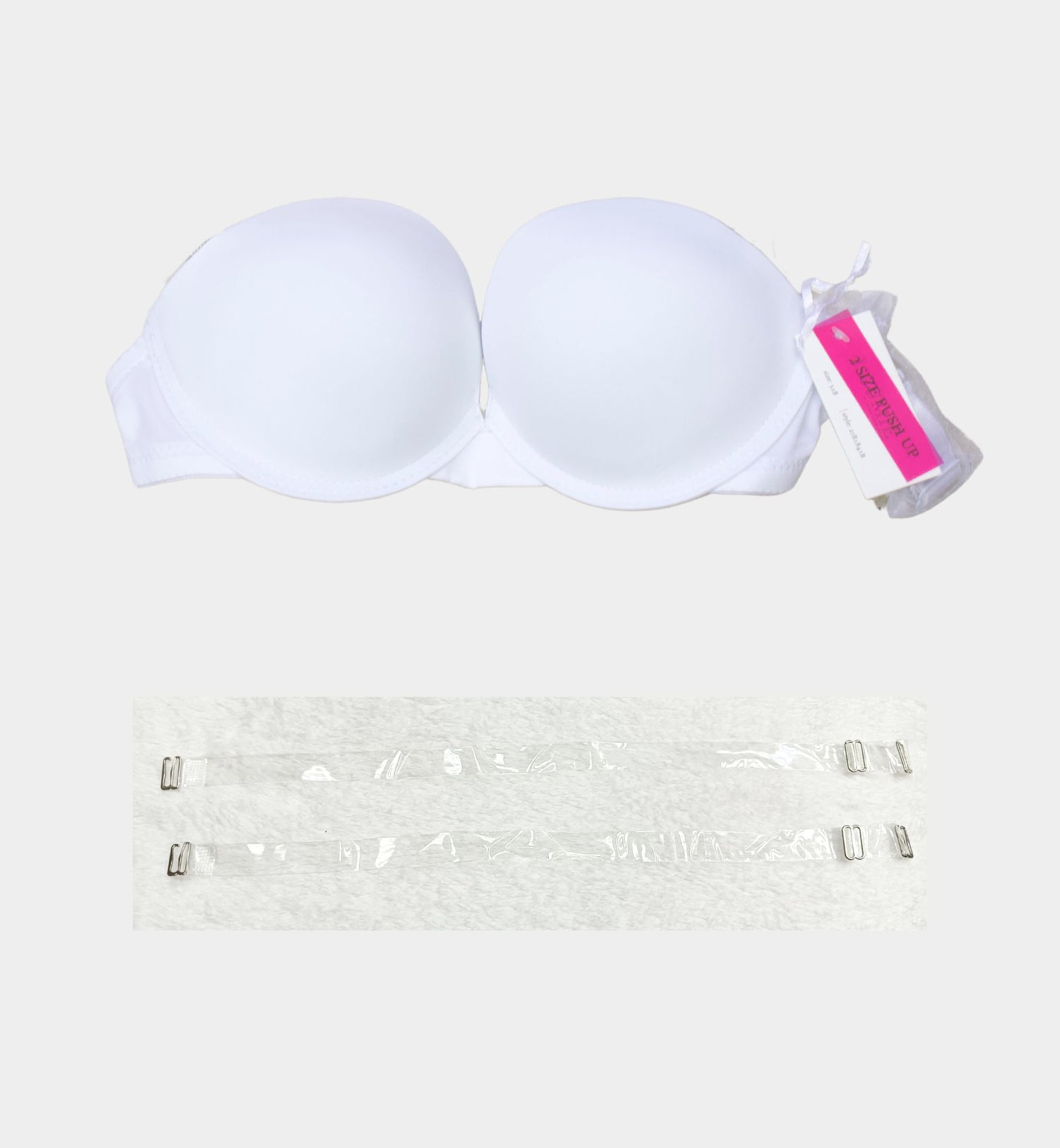 BRASSIER ESPALDA TRANSPARENTE Y DOBLE PUSH-UP IB1841B