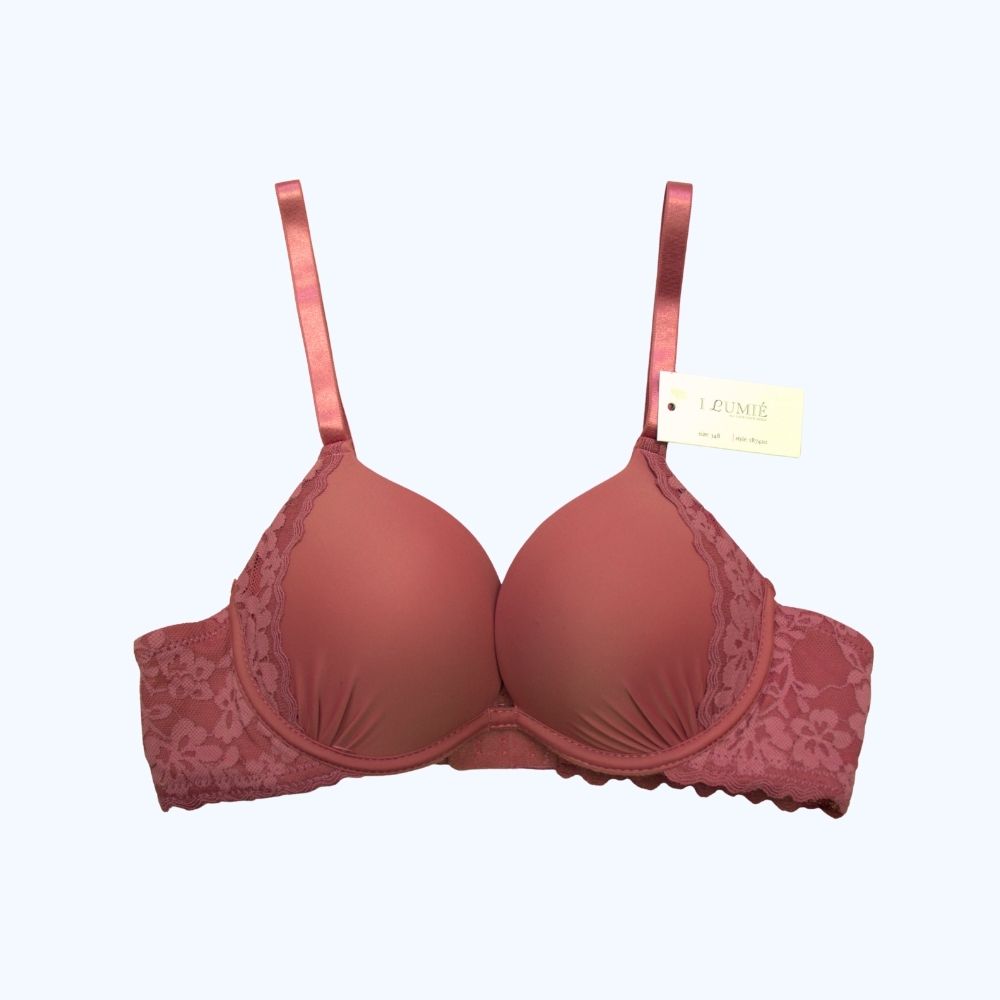 BRASSIER CON ENCAJE PUSH-UP LIGERO IB7420