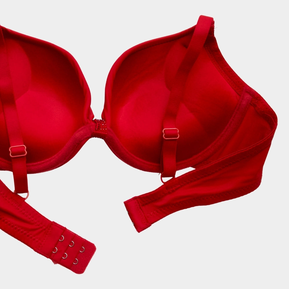 BRASSIER ROJO DOBLE PUSH-UP 6413R