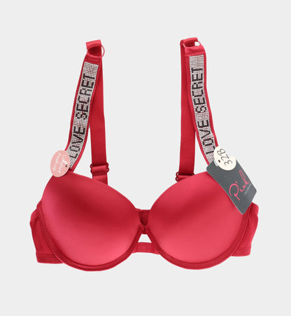 BRA PUSH UP CON PEDRERÍA &quot;LOVE SECRET&quot; PI1600B