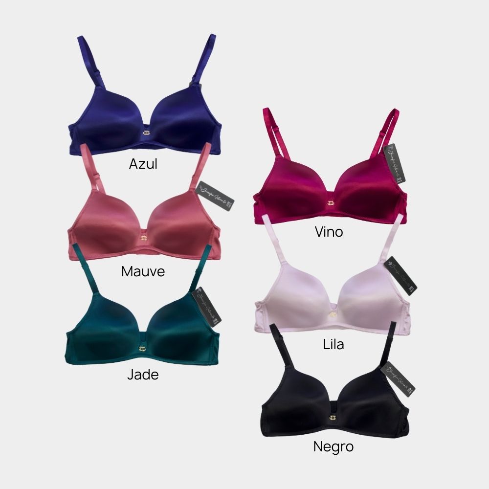 BRASSIER SIN VARILLA Y SATINADO 68879