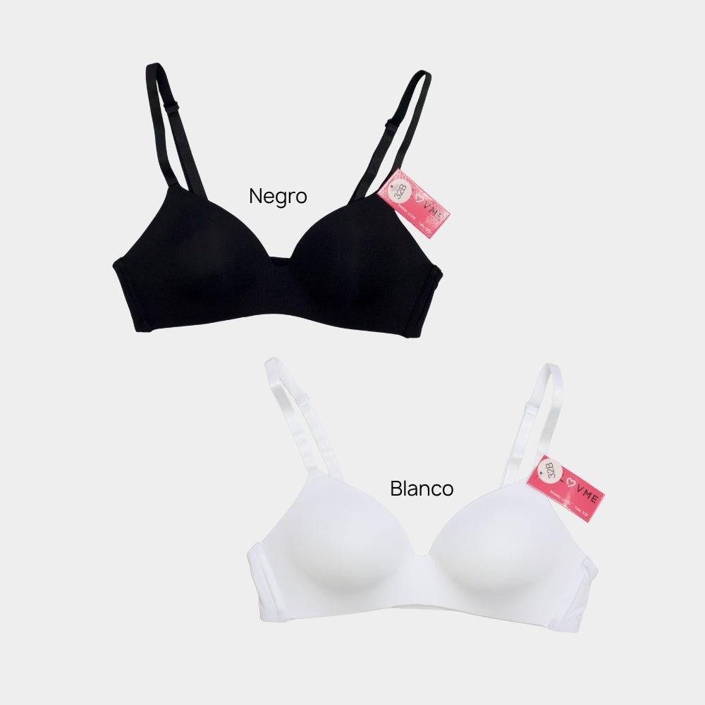 BRASSIER SATINADO SIN VARILLA LV105