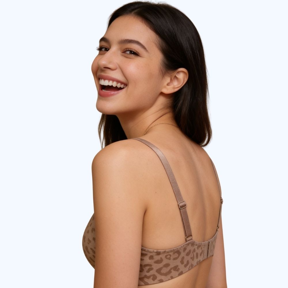 BRASSIER SIN VARILLA  ESTAMPADO LV105