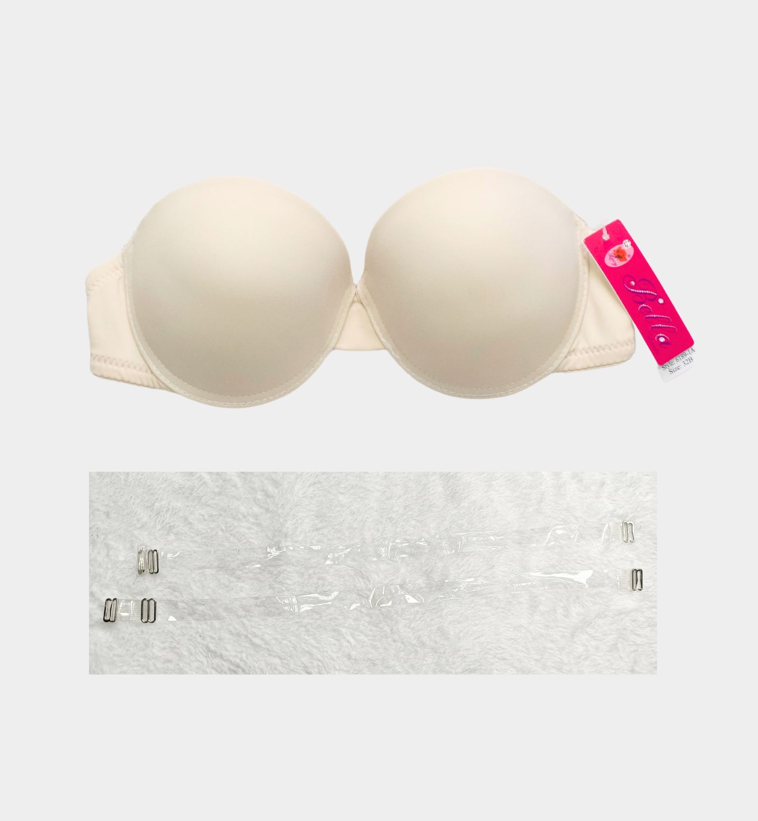 BRASSIER STRAPLESS TIRANTE TRANSPARENTE 6189-1