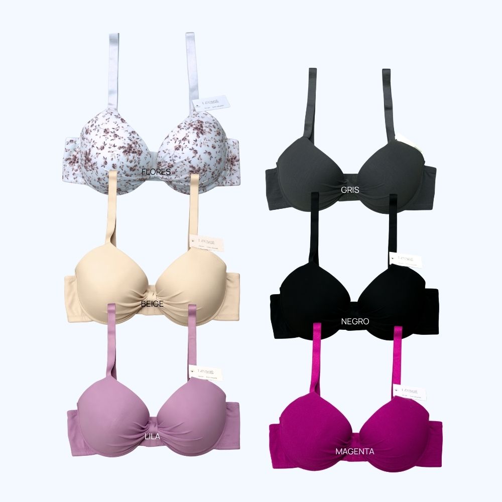 BRASSIER ESTAMPADO "MOÑO" IB7428P