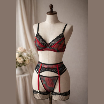 SET "ROSAS Y ENCAJE" 21557