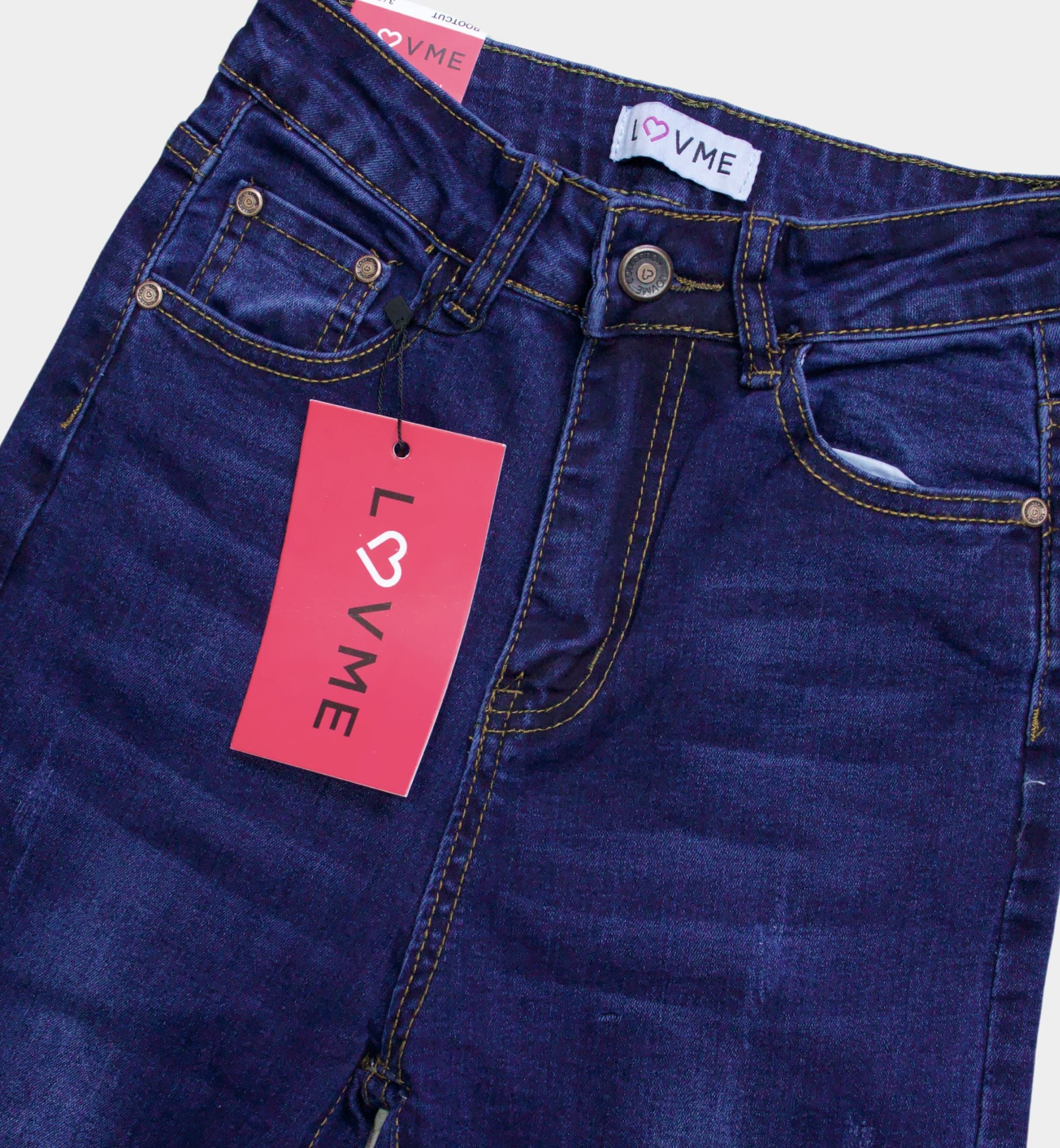 JEANS LISO ACAMPANADO LV90064