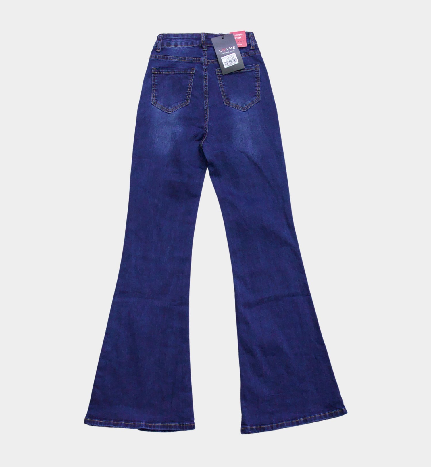 JEANS LISO ACAMPANADO LV90064