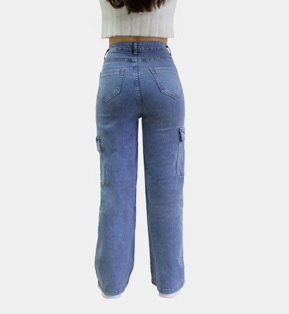 JEANS CARGO RECTO LV242510