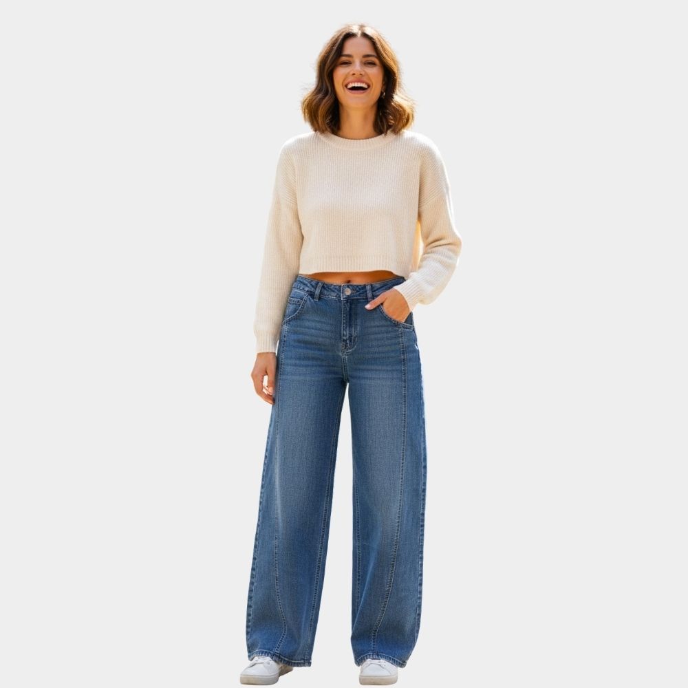 JEANS RECTO COSTURA FRONTAL LV5092