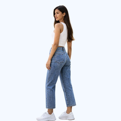 JEANS RECTO CROPPED 90420