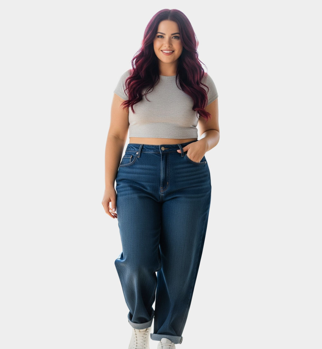 JEANS LISO Y RECTO CURVY 90333XL