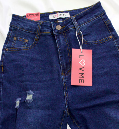 JEANS SKINNY DETALLES DE DESTRUCCIÓN LV90188