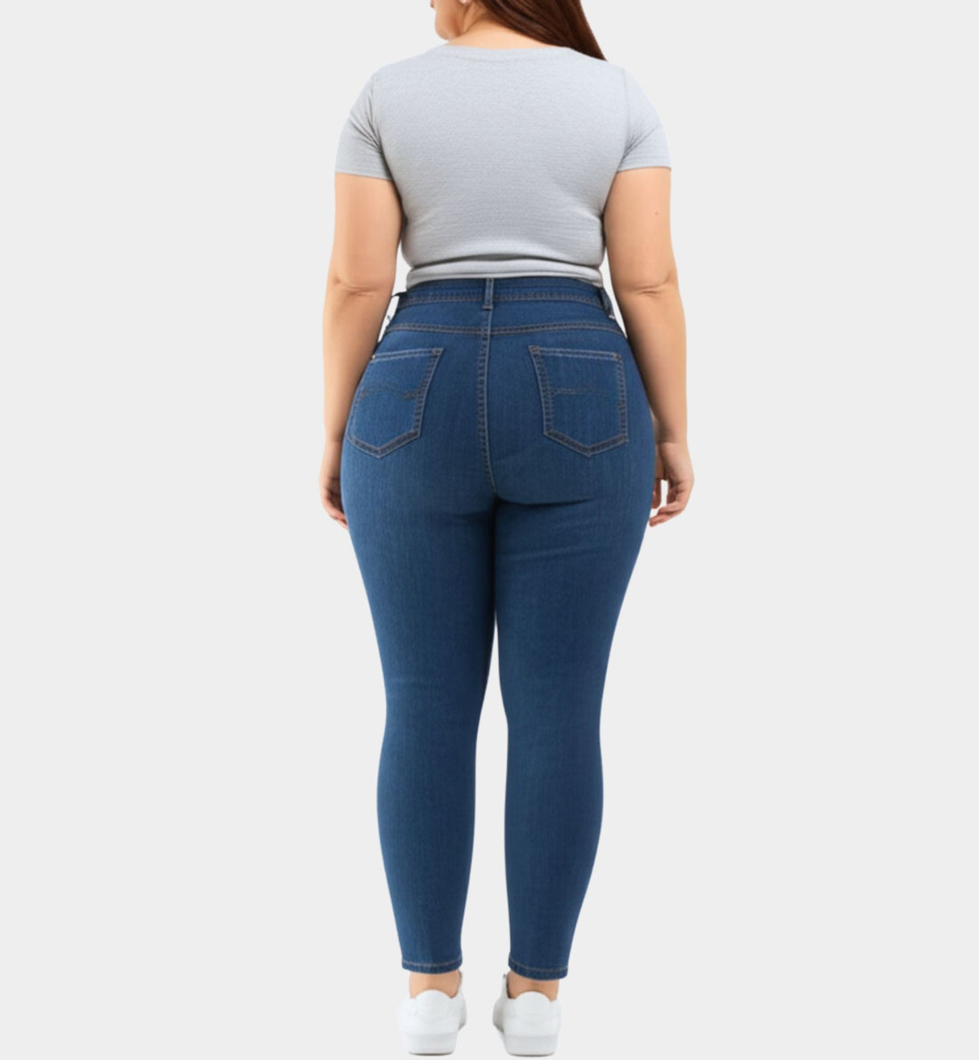 JEANS SKINNY LISO CURVY 90323XL