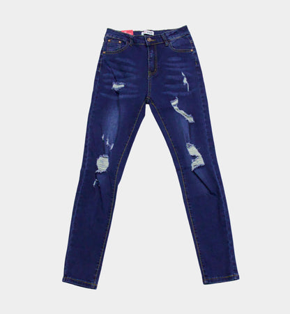 JEANS SKINNY CON DESTRUCCIÓN LV90004