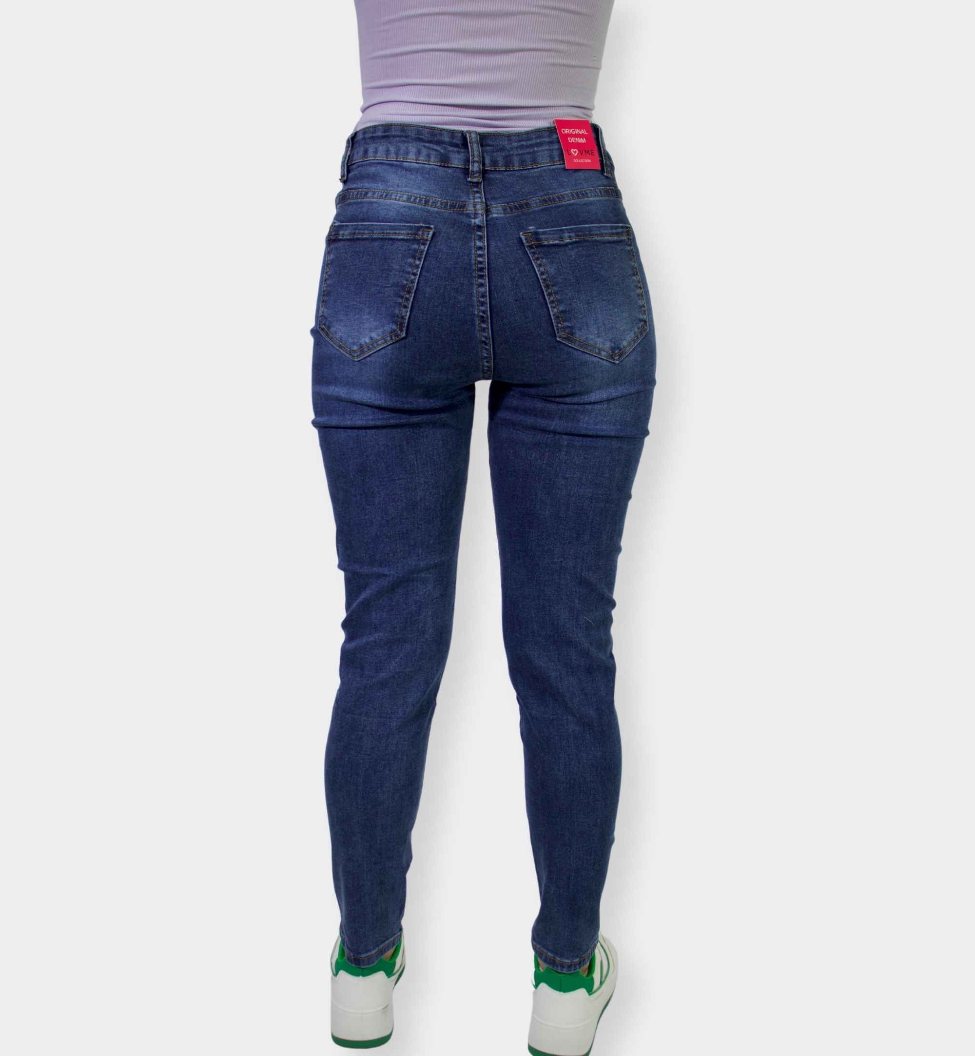 JEANS SKINNY LISO LV90038