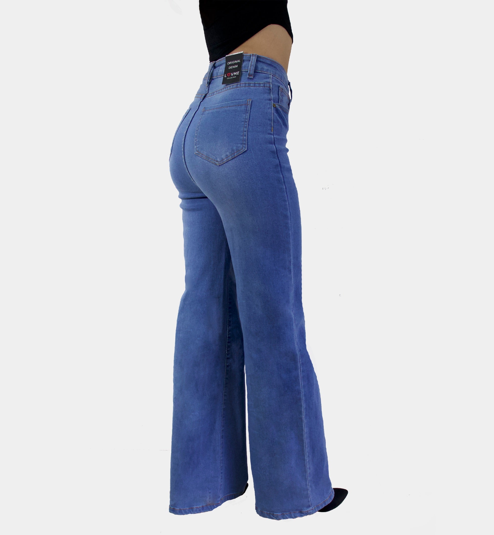 JEANS WIDE LEG LISO LV242902