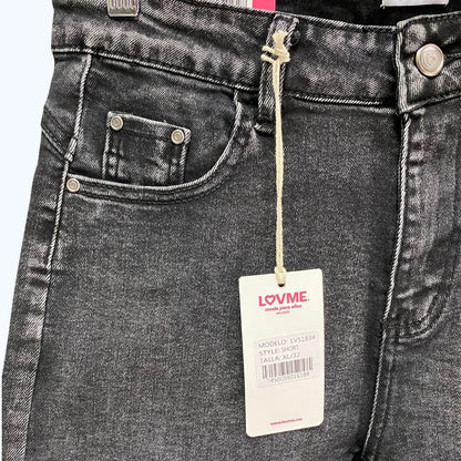 SHORT DESLAVADO C/DOBLADILLO LV5183