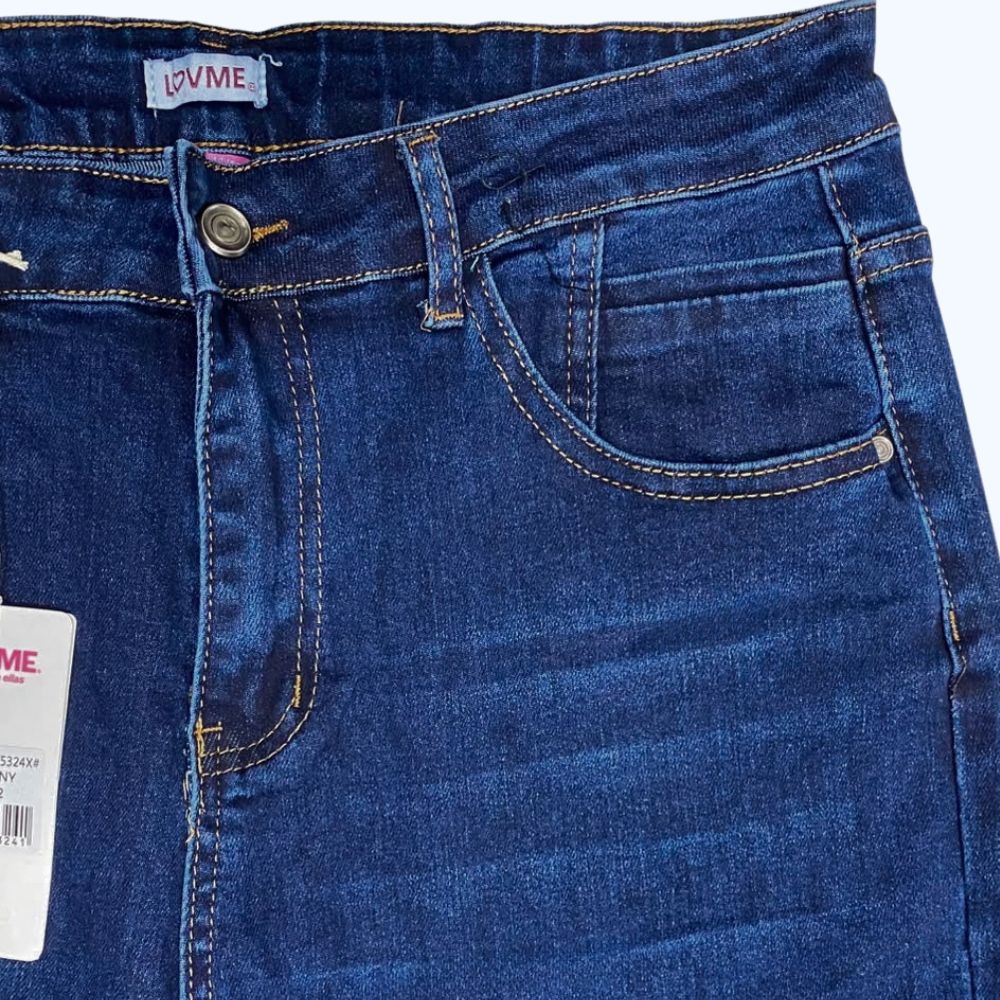 JEANS SKINNY LISO TALLA EXTRA LV5324X