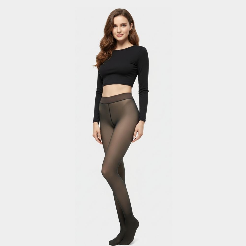 MALLA TÉRMICA Y AFELPADA EFECTO PIEL T888