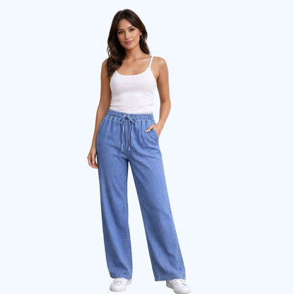 JEANS WIDE LEG LYOCELL 90399