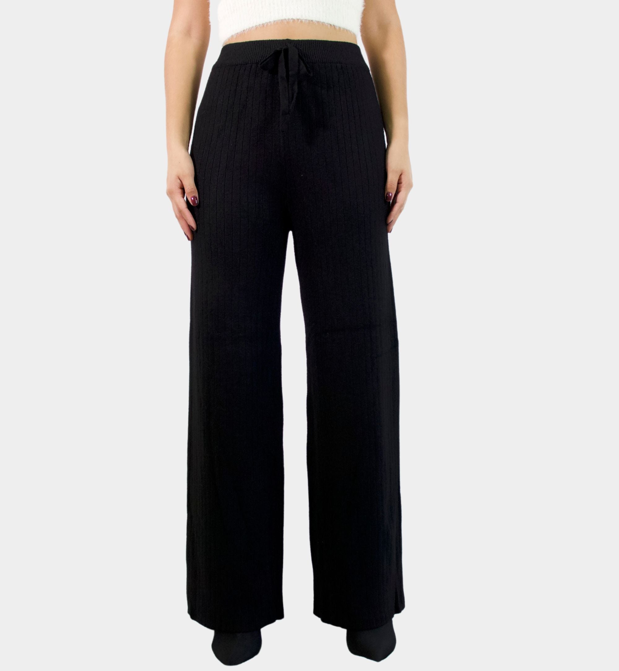 PANTS WIDE LEG TEJIDO MK07