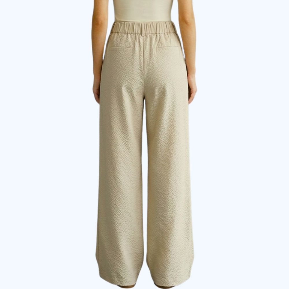 PANTALÓN EXTRA WIDE LEG TEXTURA LV2723