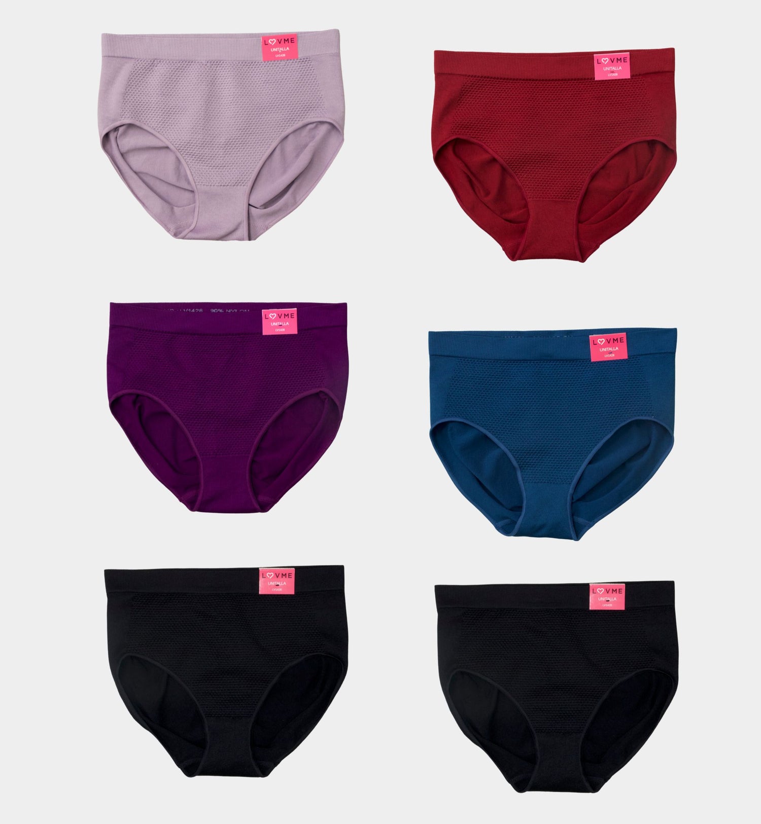 PANTY ALTA PANAL COLORES LV1428