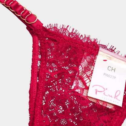 PANTY CACHETERO DE ENCAJE PI6023P