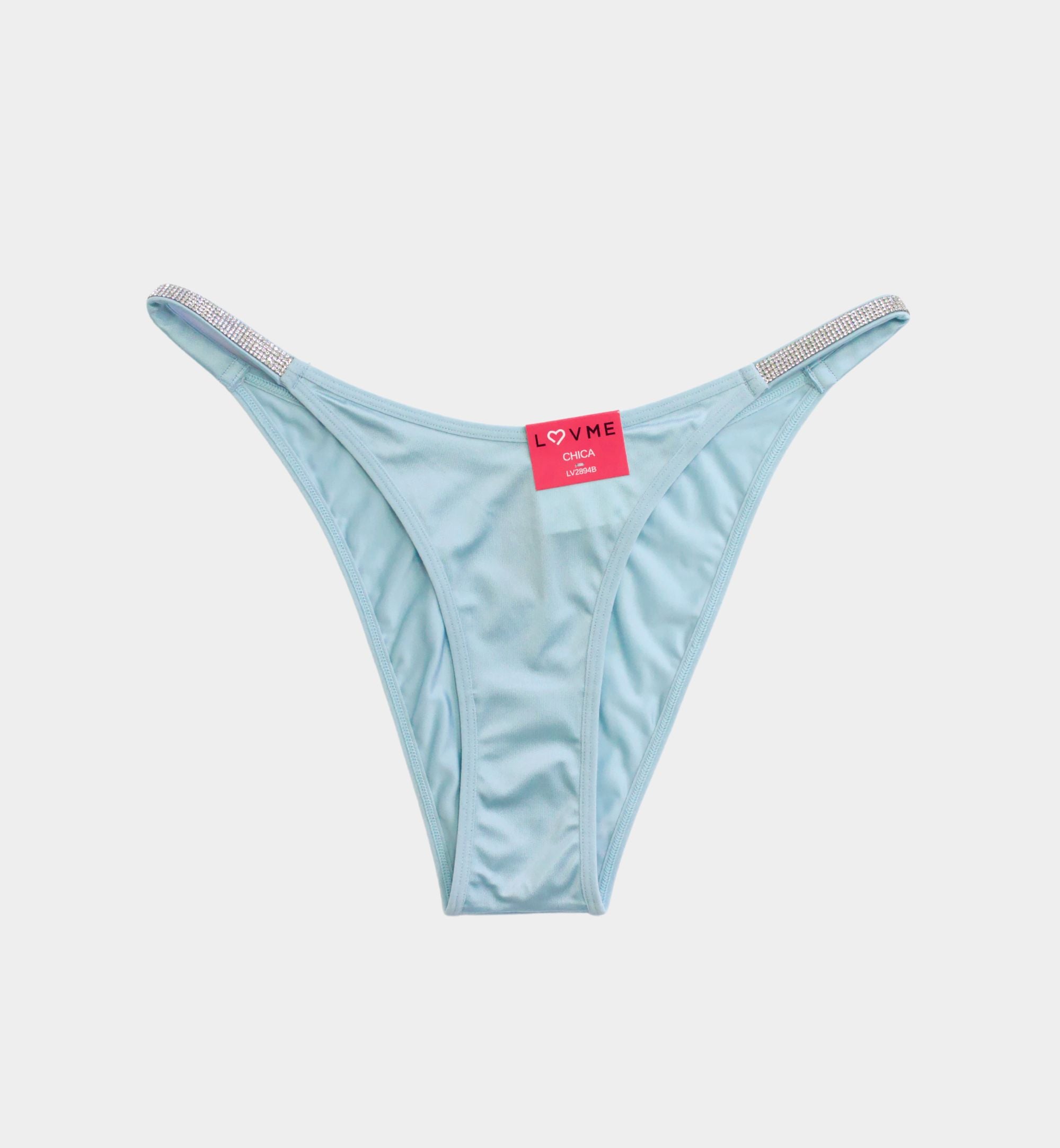 PANTY CACHETERO CON PEDRERÍA LV2894B