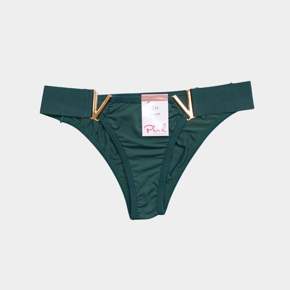 PANTY BIKINI DETALLE METÁLICO PI2537P