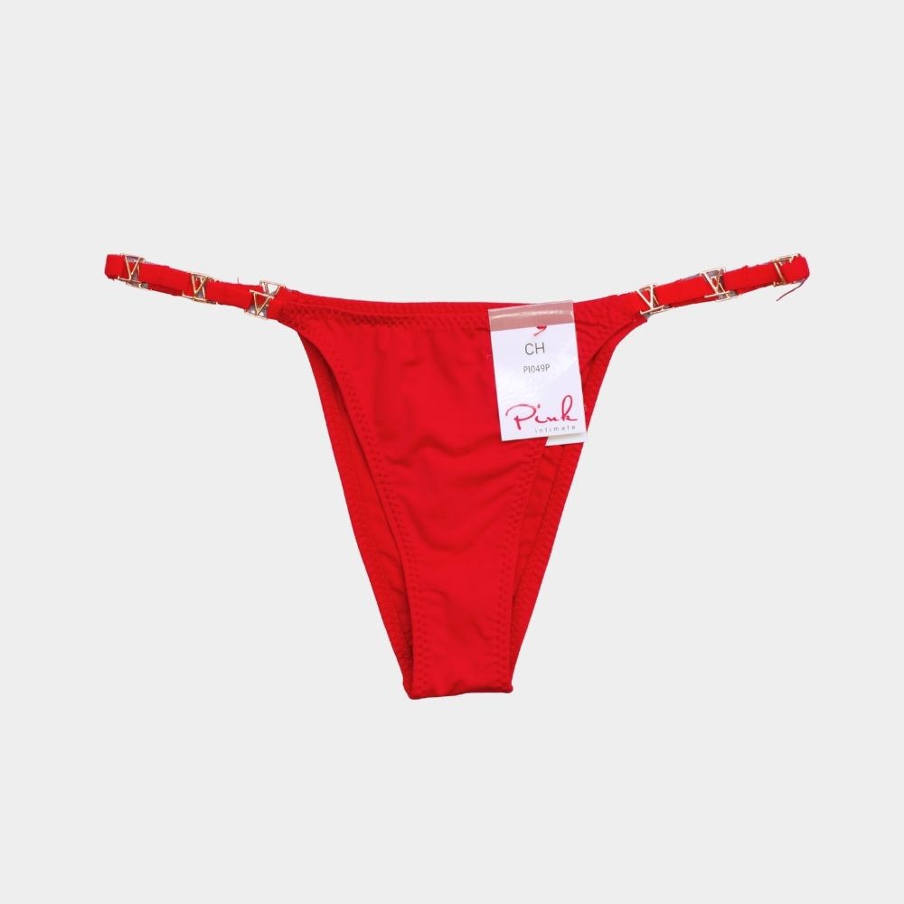 PANTY CACHETERO DETALLES METÁLICOS PI049P
