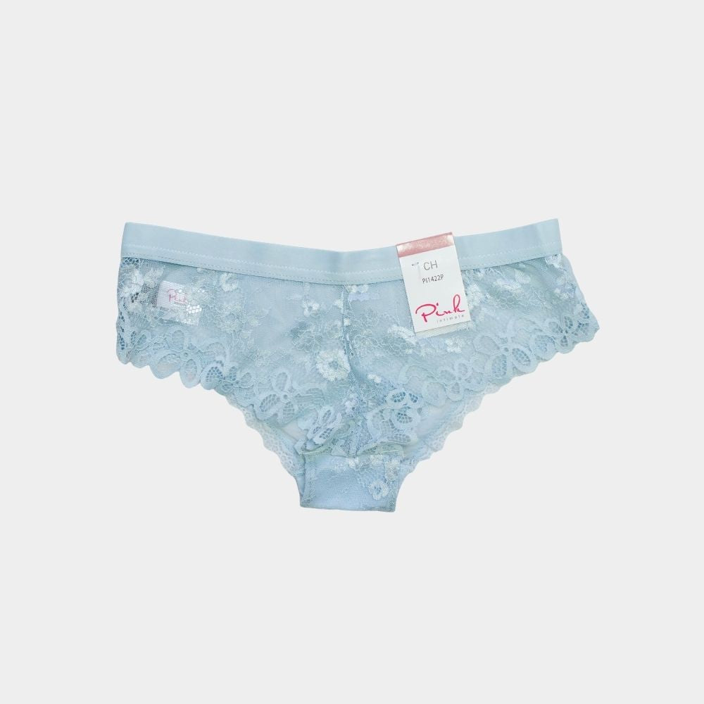 PANTY BIKINI ENCAJE Y MESH PI1422P