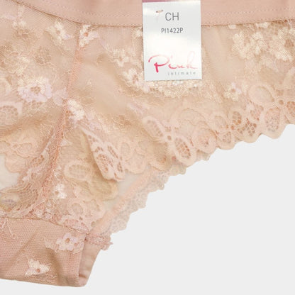 PANTY BIKINI ENCAJE Y MESH PI1422P