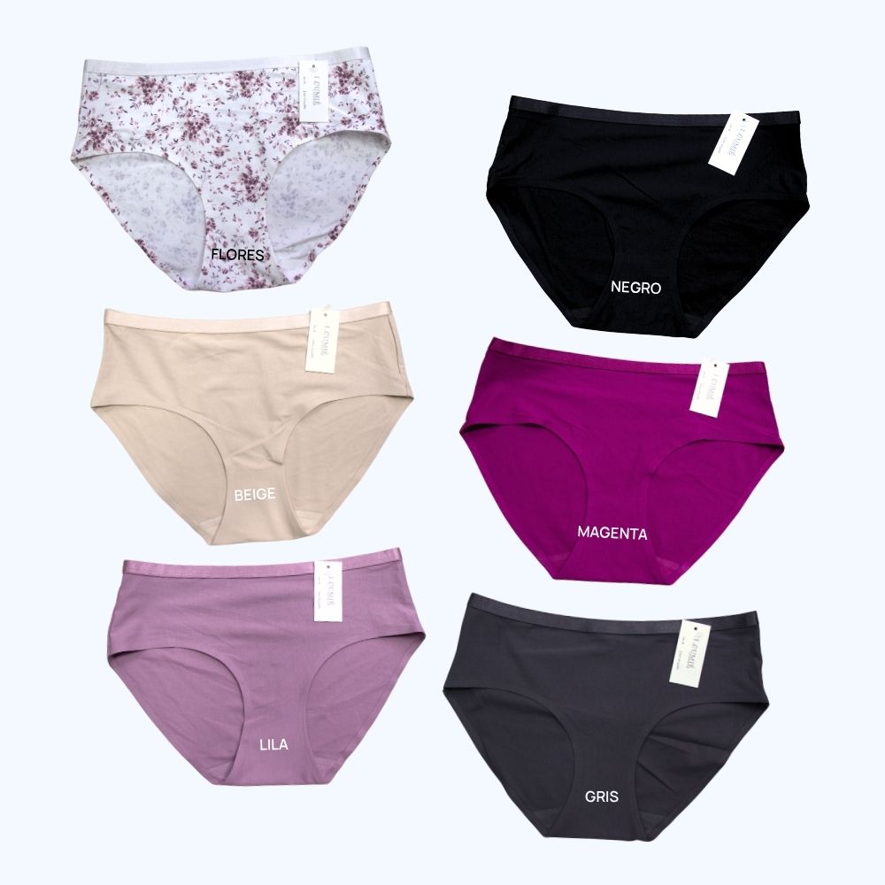 PANTY DE ALGODÓN SIN COSTURA IP7428PL