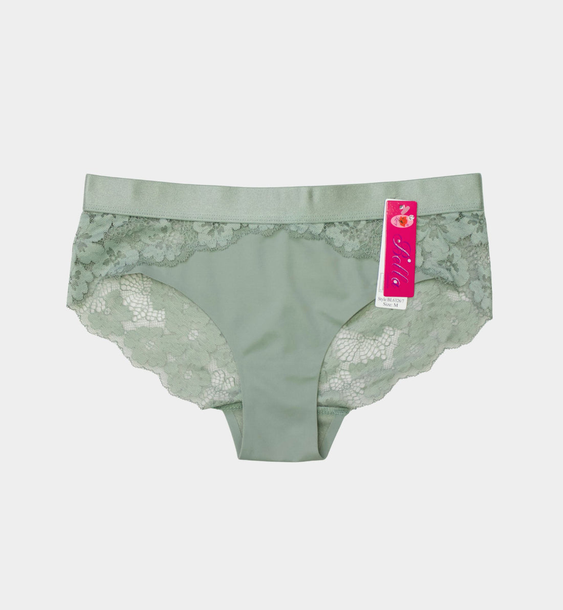 PANTY SIN COSTURA CON ENCAJE BL6326/7