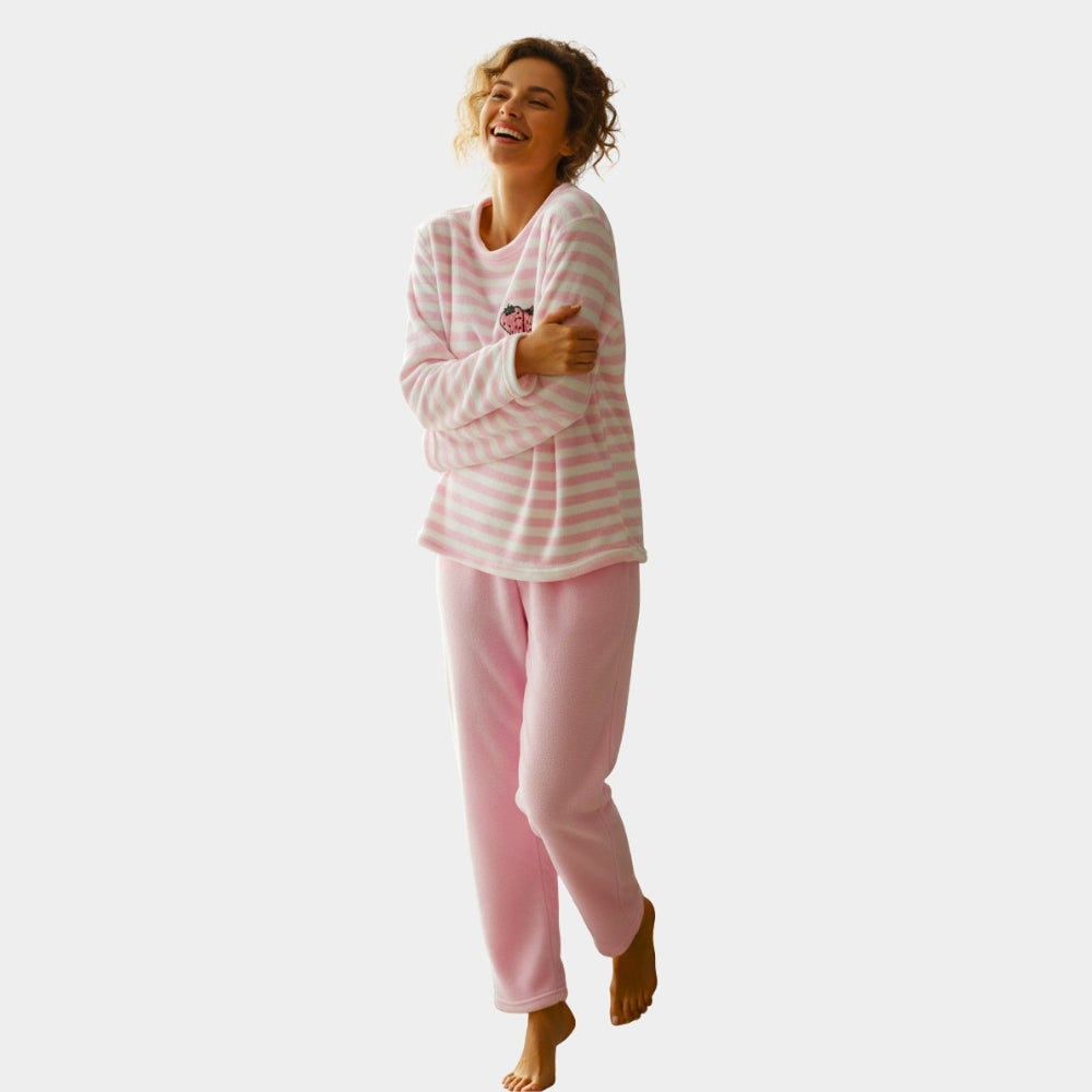 PIJAMA POLAR "STRAWBERRY" LV04179