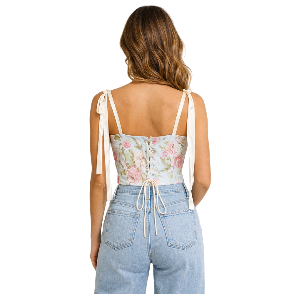 CORSET FLORAL LV11317