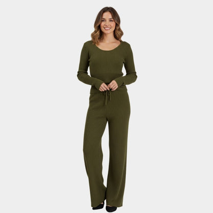 CONJUNTO TEJIDO ACANALADO LV199