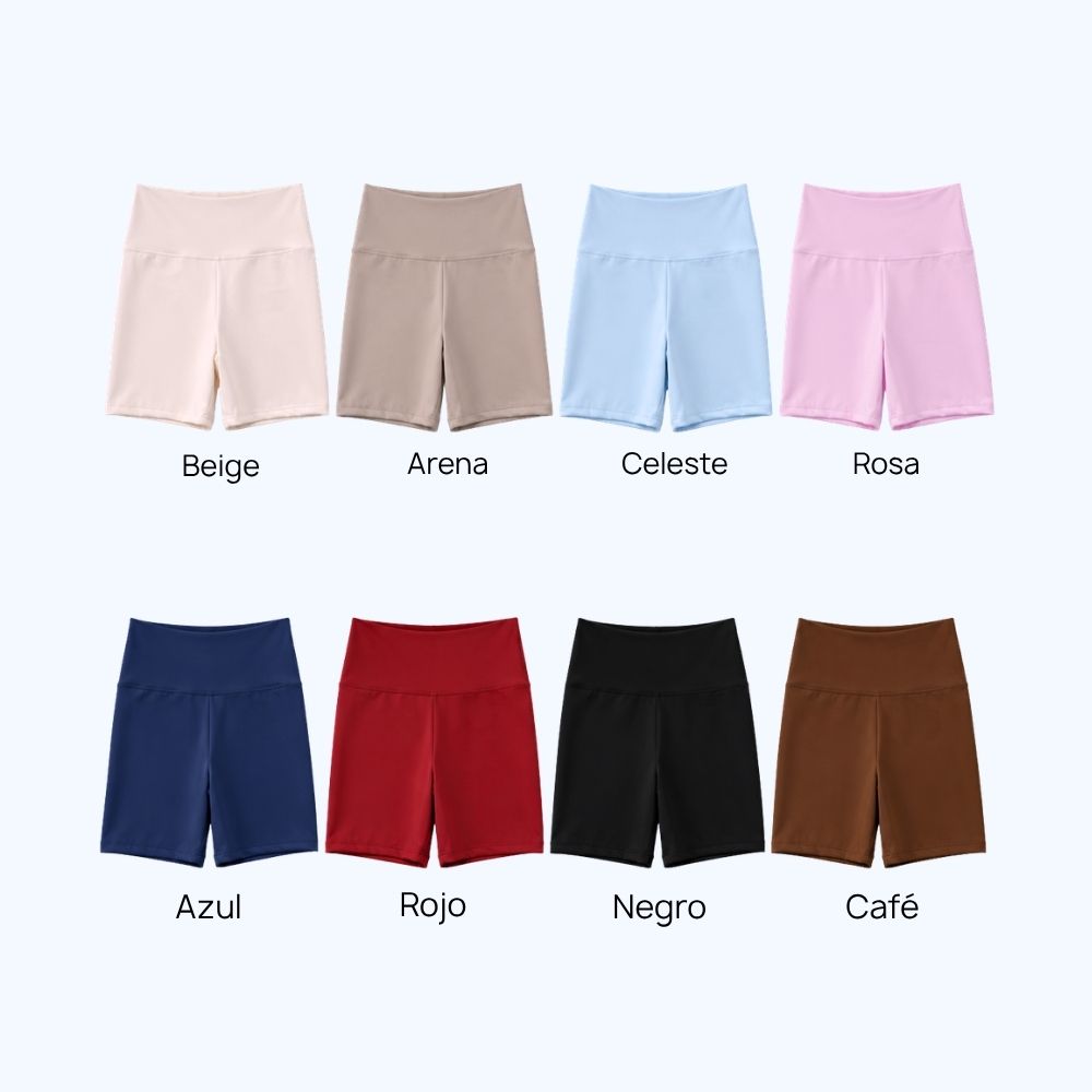 SHORT SPORT CINTURA ALTA PI0306