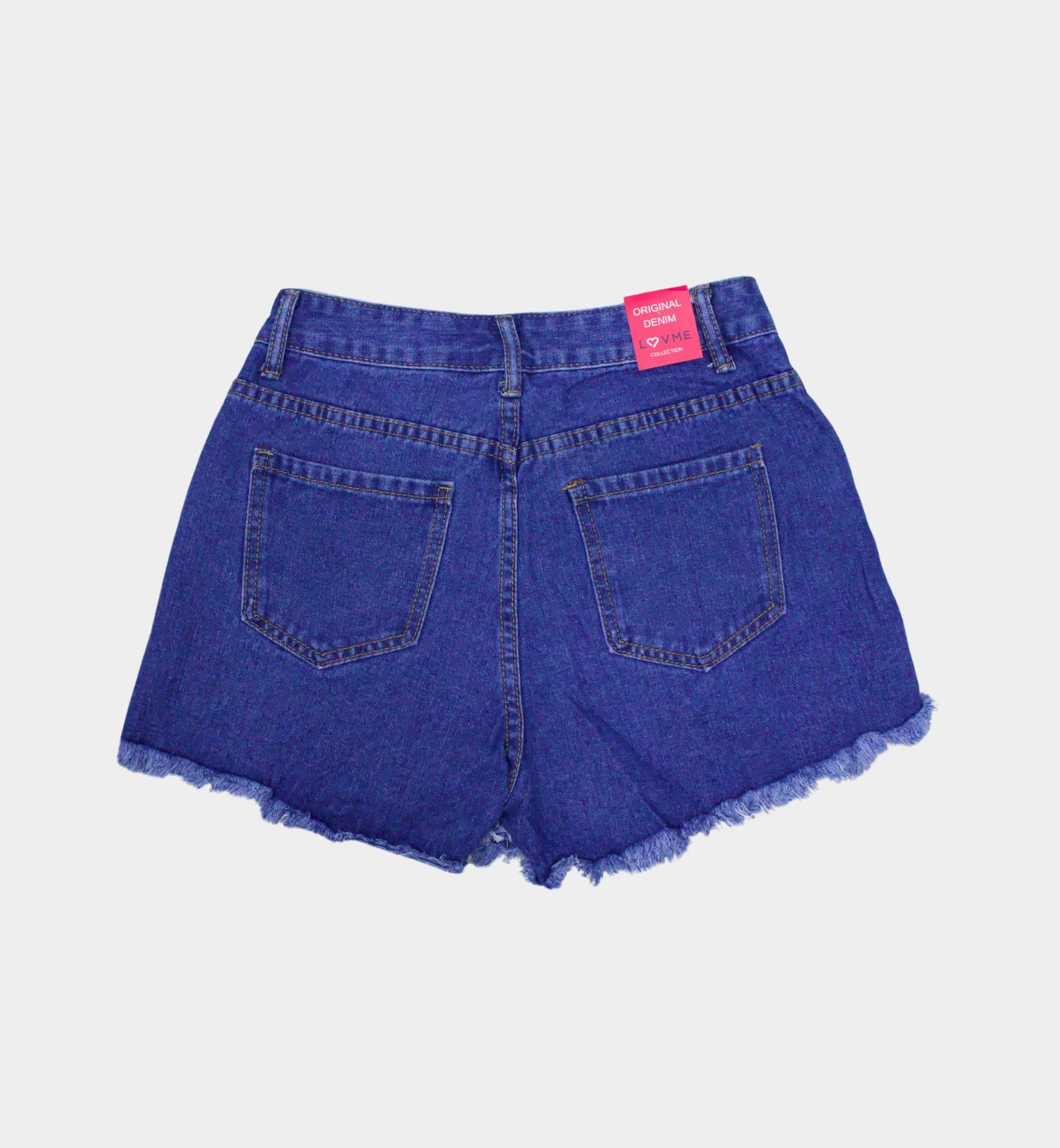 PRENDA DENIM ESTILO CARGO DESHILACHADA LV5015