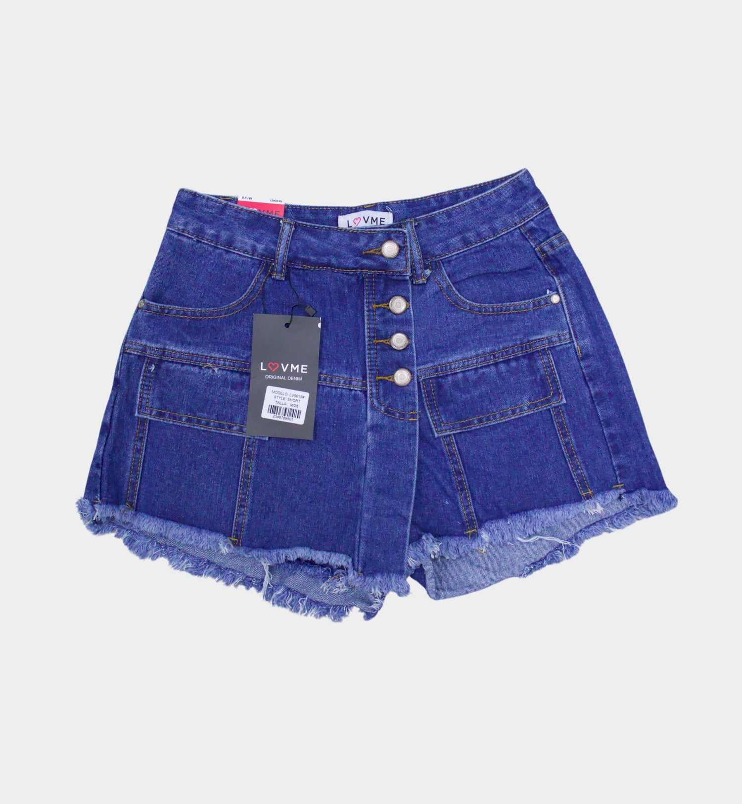 Falda Short Tipo Cargo SHORT FALDA CARGO LV5015