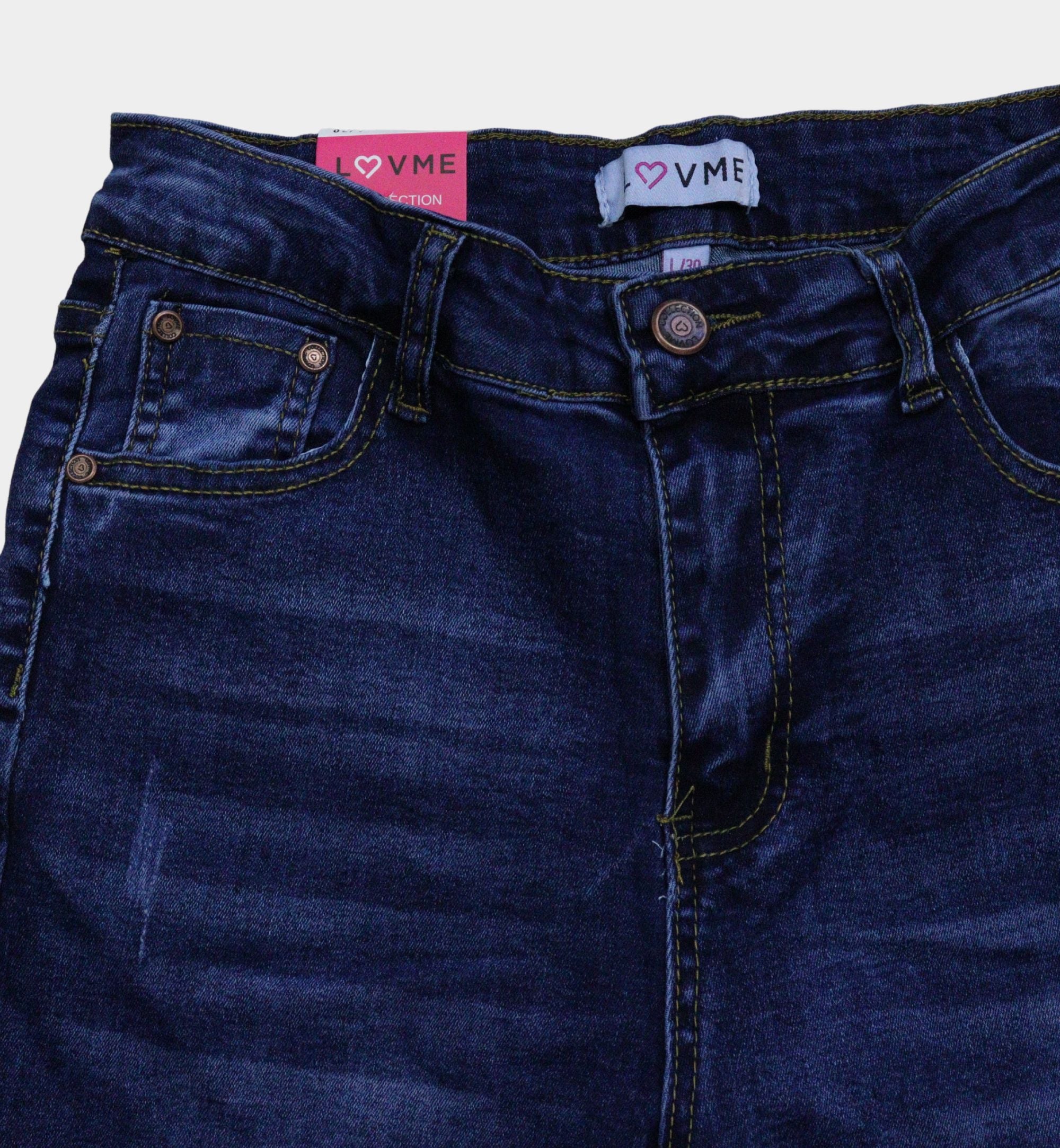 PRENDA DENIM CON DOBLADILLO LV90018 OFF