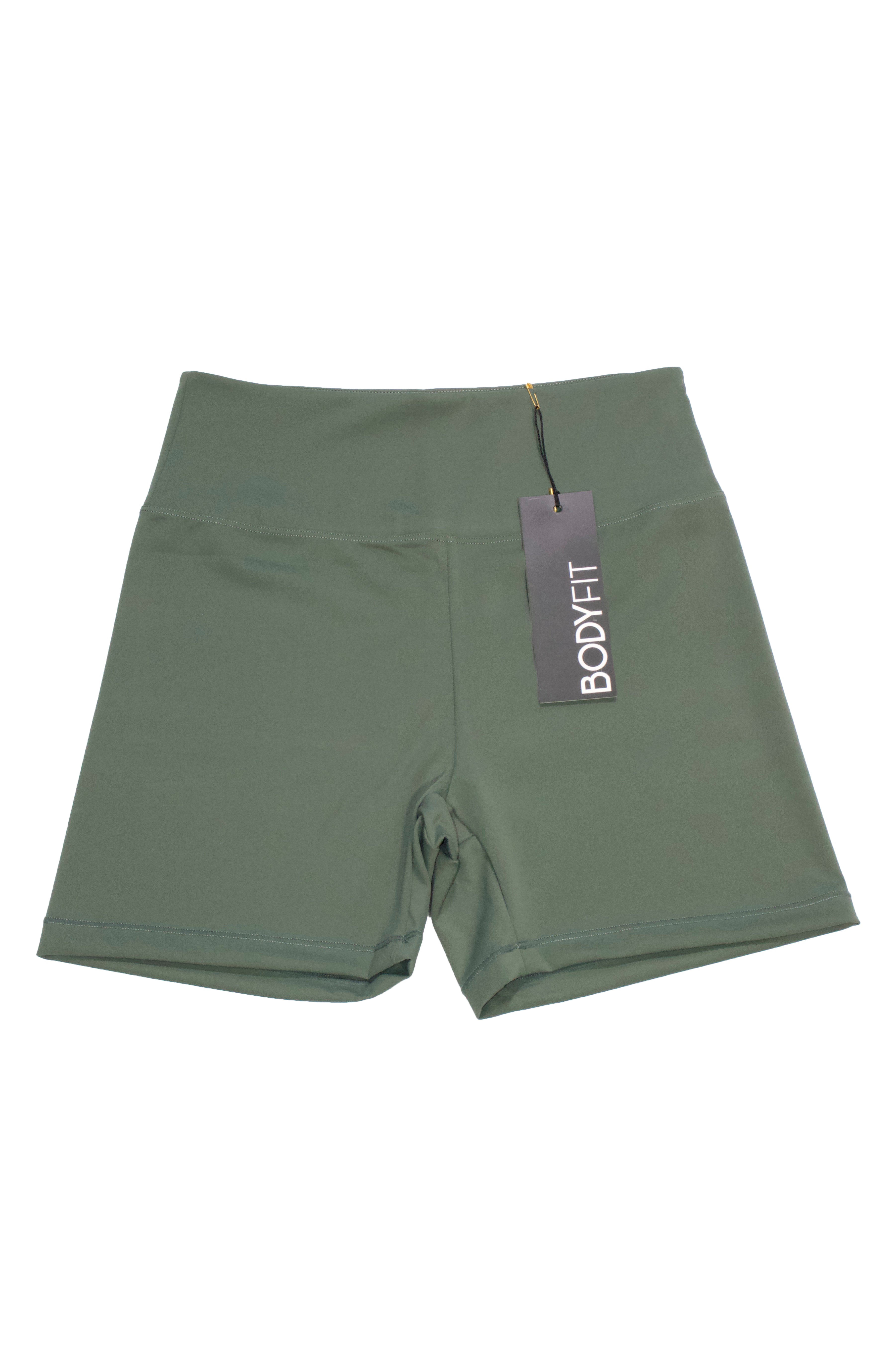 SHORT SPORT LISO CINTURA ALTA PI0306