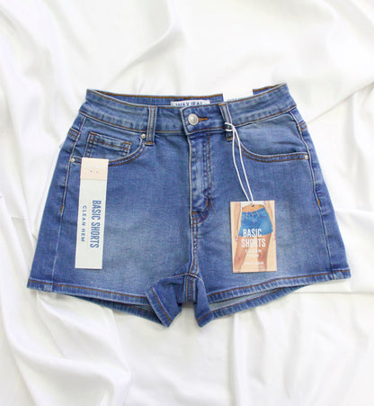 SHORTS DE MEZCLILLA LISOS 90346