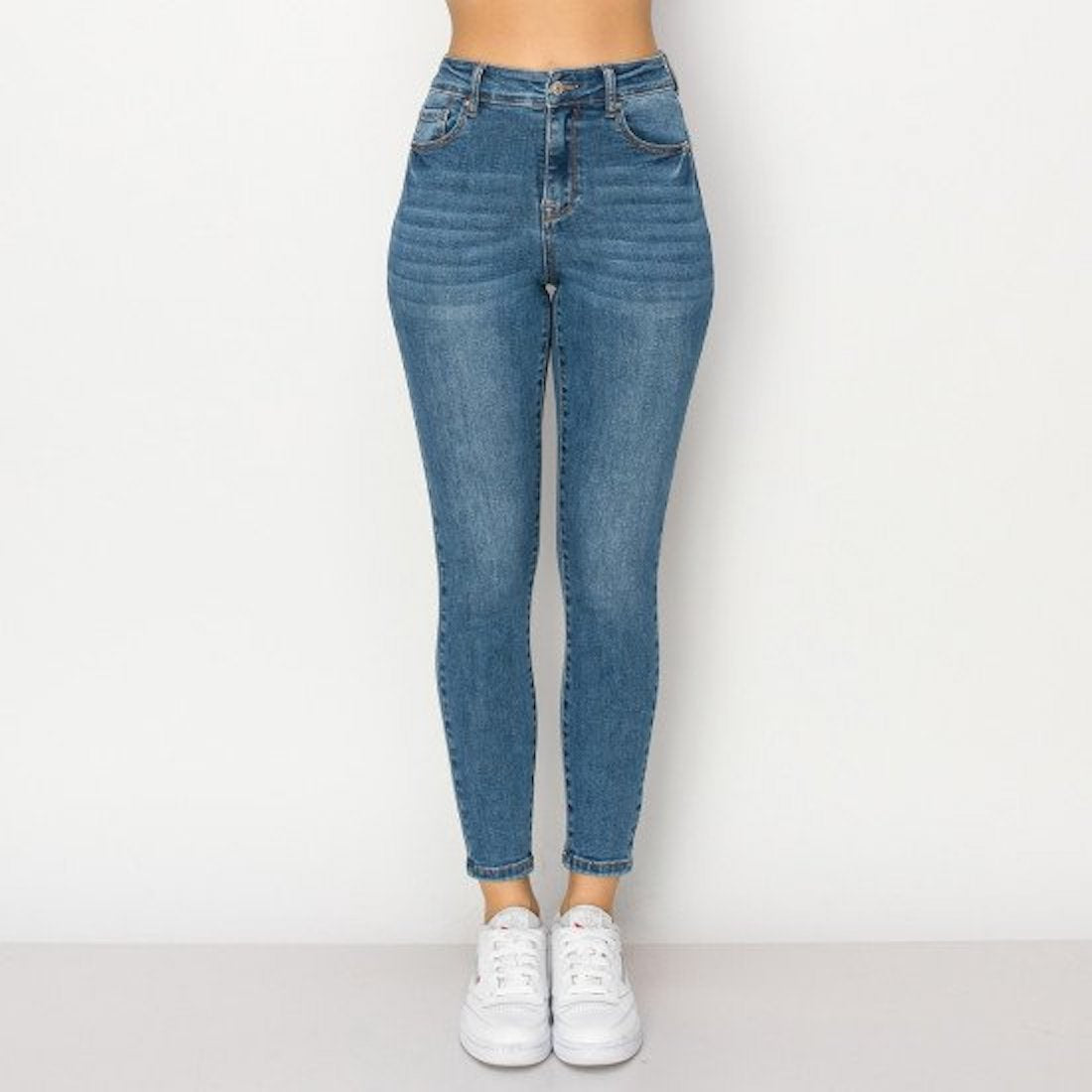 SKINNY JEANS LISOS STRETCH 90900