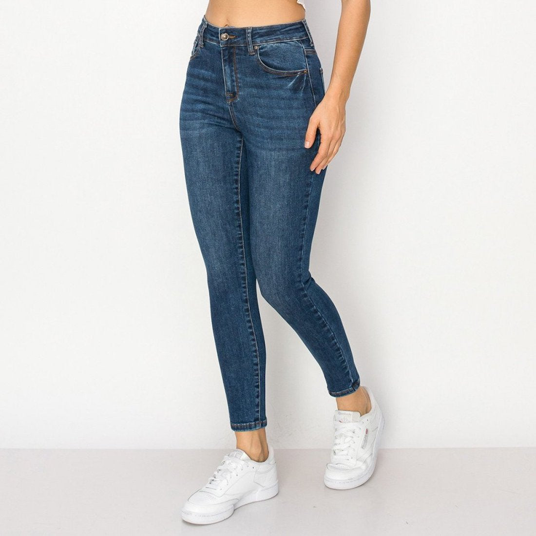 SKINNY JEANS LISOS STRETCH 90900