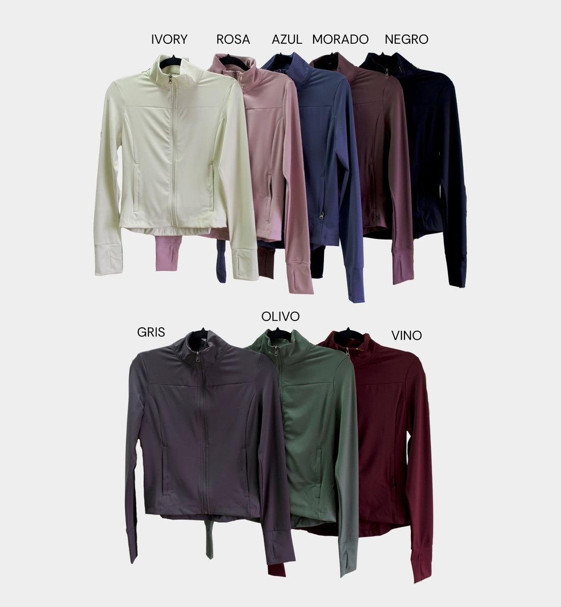 SUDADERA SPORT LISA DE ZIPPER 2844 (PI8316)