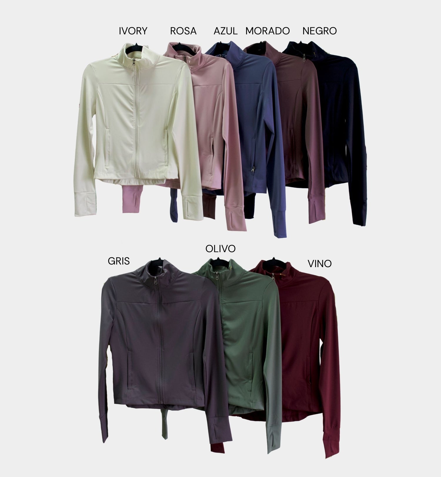 SUDADERA SPORT LISA DE ZIPPER 2844 (PI8316)