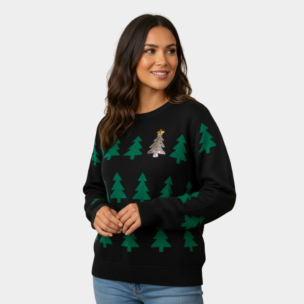 SUÉTER TEJIDO &quot;ARBOLES DE NAVIDAD&quot; LV259151